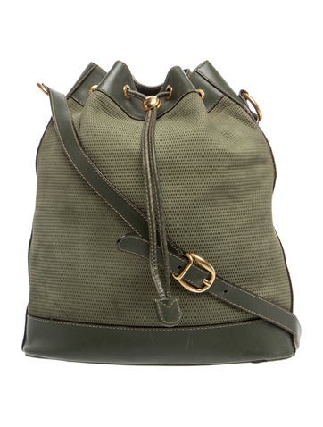 Leather Vintage Canvas Bag