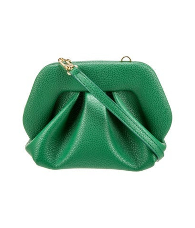 Themoire Leather Shoulder Bag