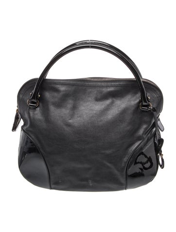Leather Top Handle Bag