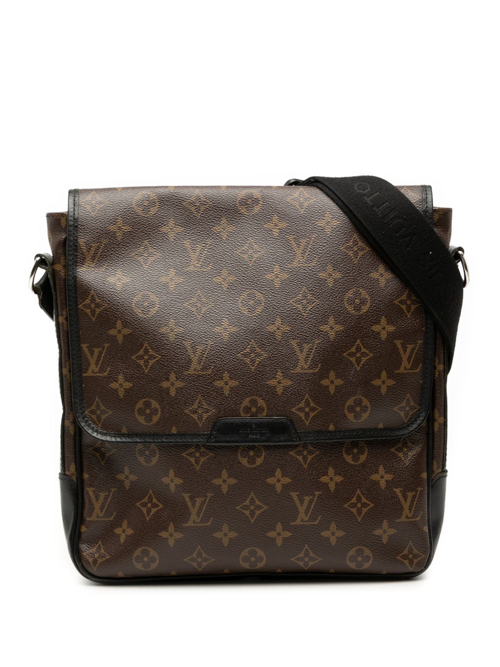 2011 Monogram Macassar Bass MM crossbody bag