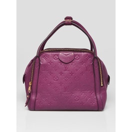 Louis Vuitton Louis Vuitton Amethyste Monogram Empreinte Marais MM Bag