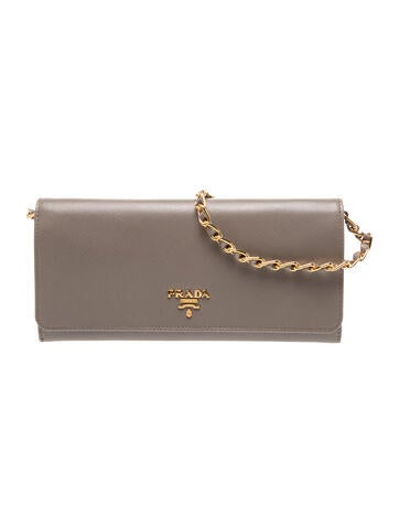 Saffiano Leather Evening Bag