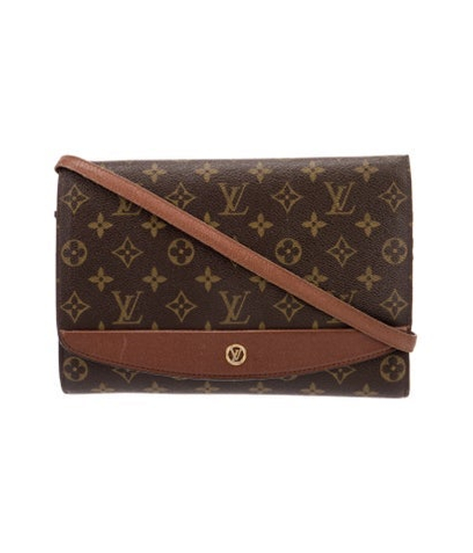 Louis Vuitton Vuitton Coated Canvas Pochette Bordeaux Vintage