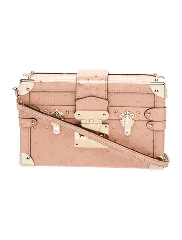 Ostrich Petite Malle w/ Tags