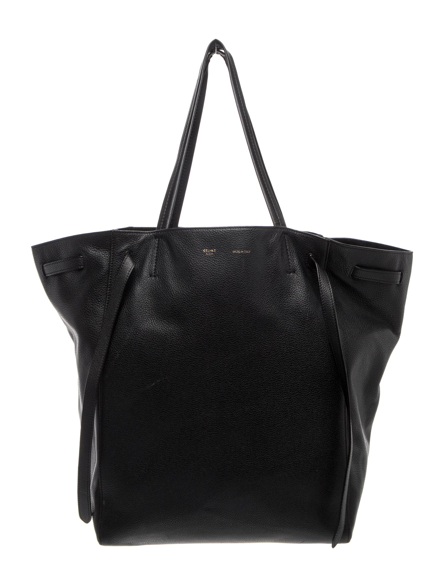 Leather Cabas Phantom w/Belt Medium