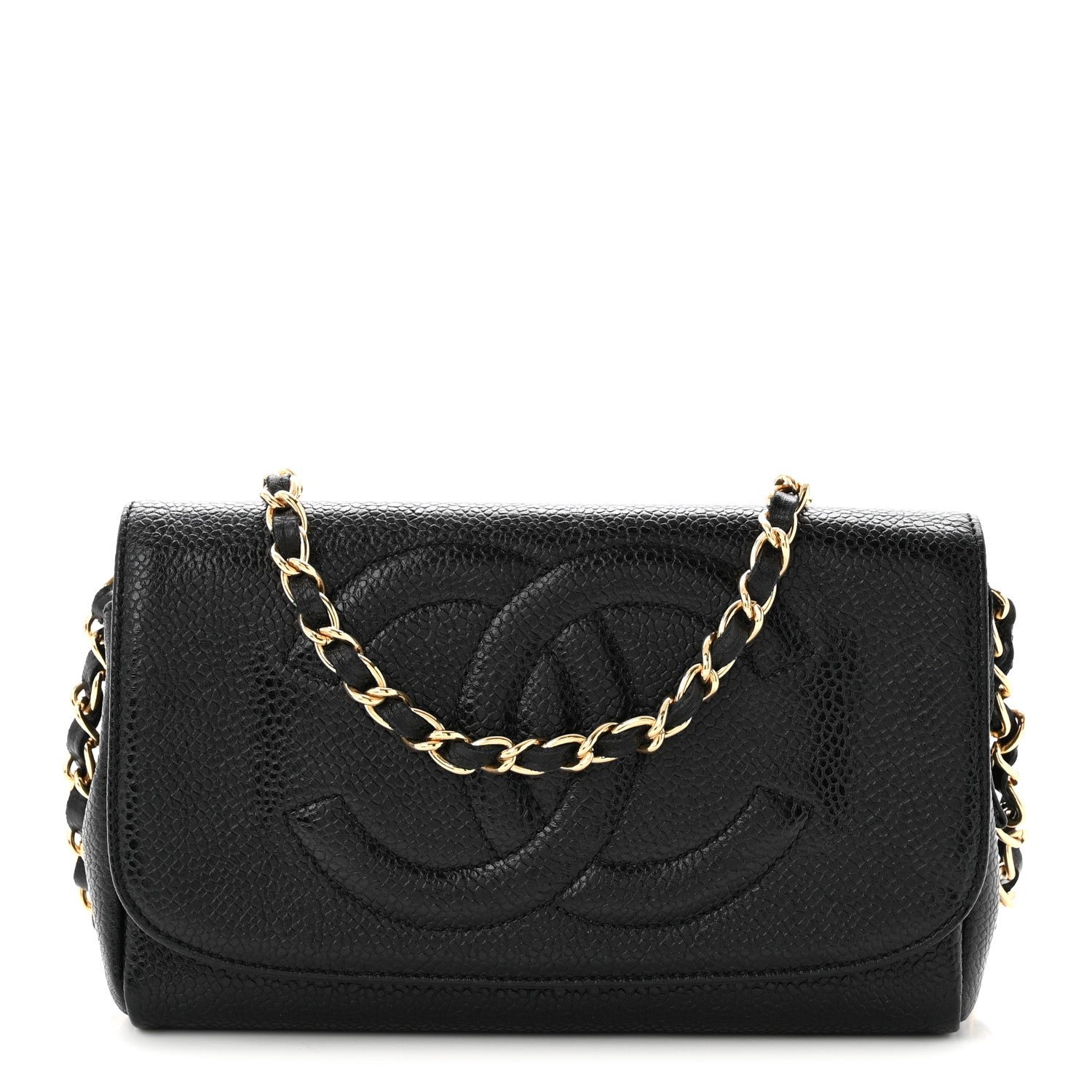 Chanel Caviar Timeless CC Flap Black