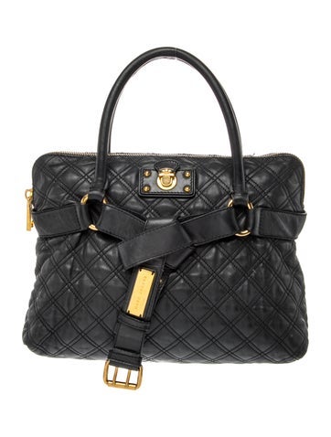 Leather Top Handle Bag