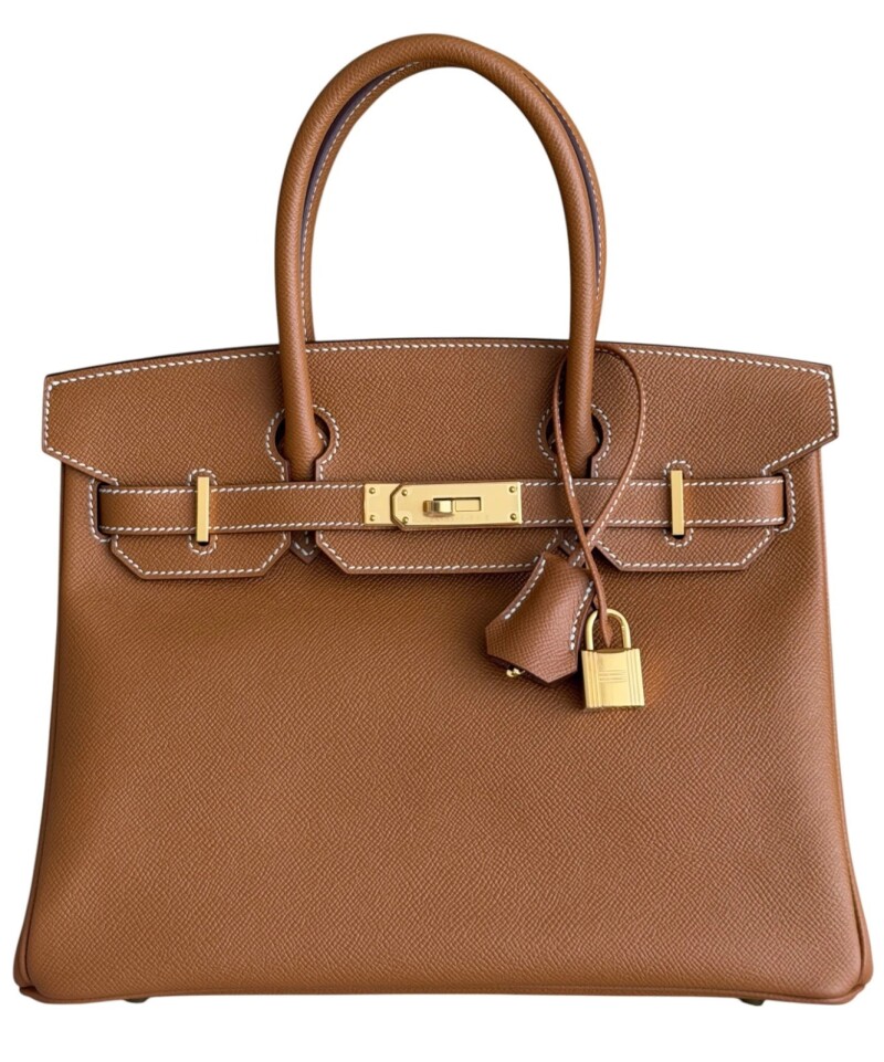 Gold Epsom Birkin 30 Gold Hardware, 2018