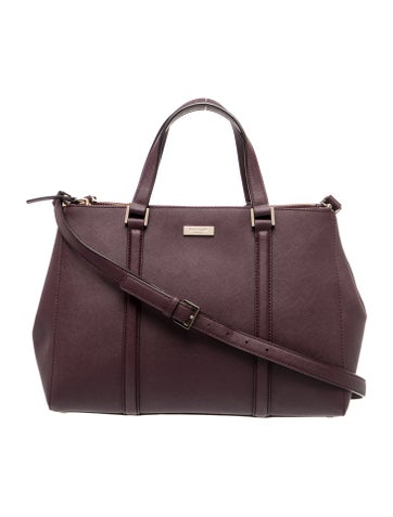 Saffiano Leather Top Handle Bag