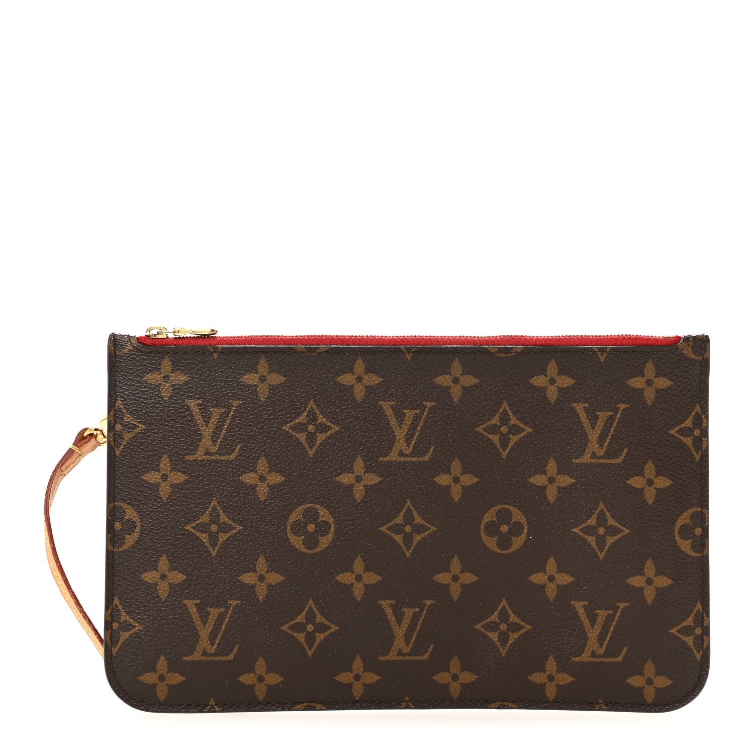 Louis Vuitton Monogram Neverfull MM GM Pochette Cherry