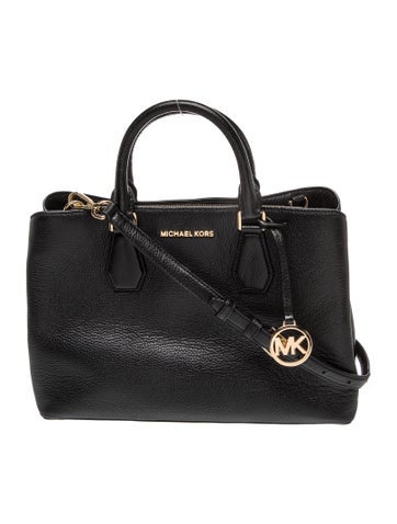 Leather Top Handle Bag