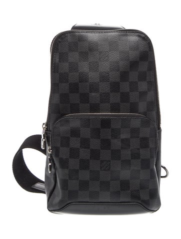 Damier Graphite Avenue Sling