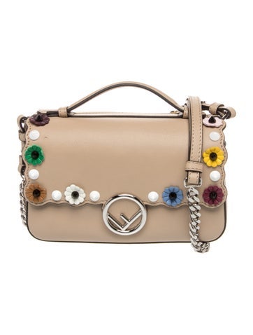 Leather Double Baguette Micro