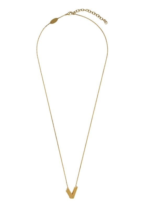 Gold LV & Me Necklace