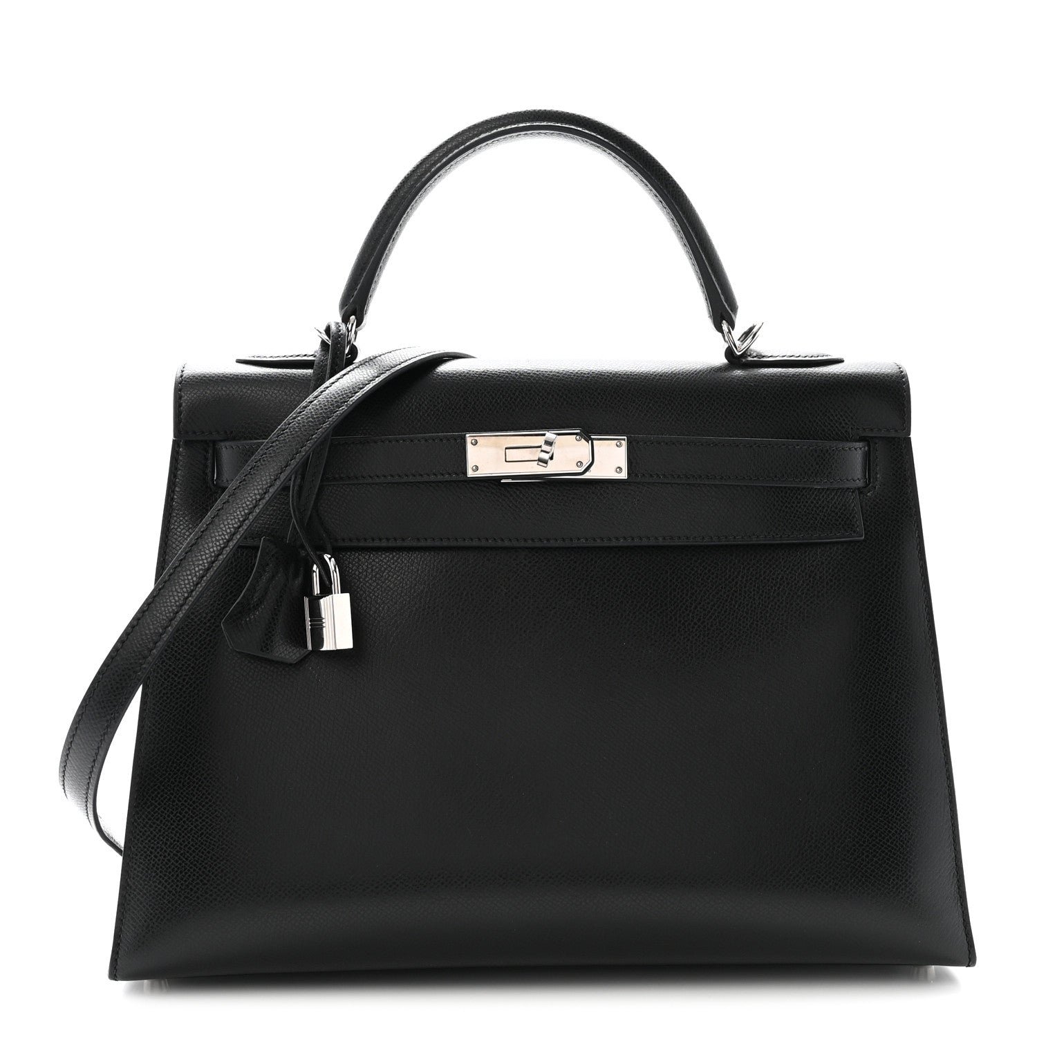 Hermes Epsom Kelly Sellier 32 Black
