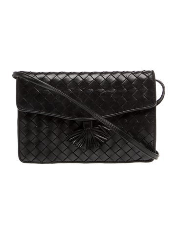 Intrecciato Crossbody Bag Vintage