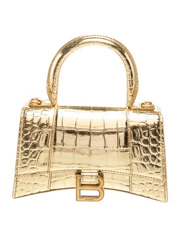 Embossed Leather Hourglass XS