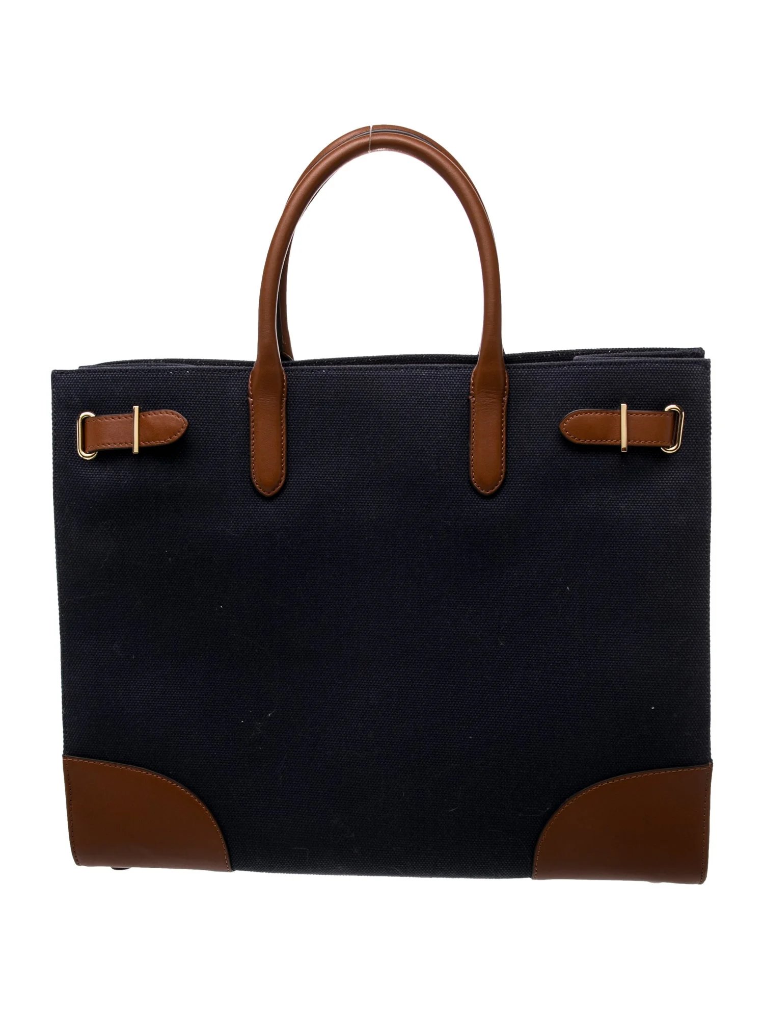 Denim Top Handle Bag