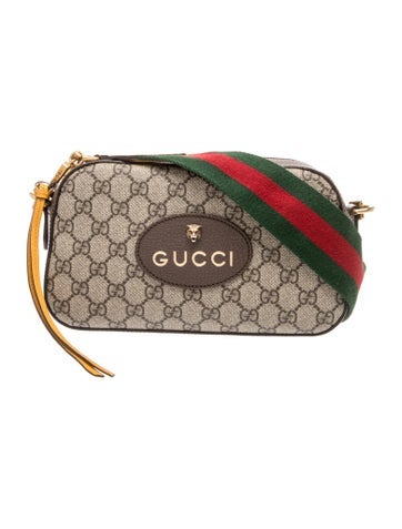 GG Supreme Monogram Web Neo Vintage Shoulder Bag Mini