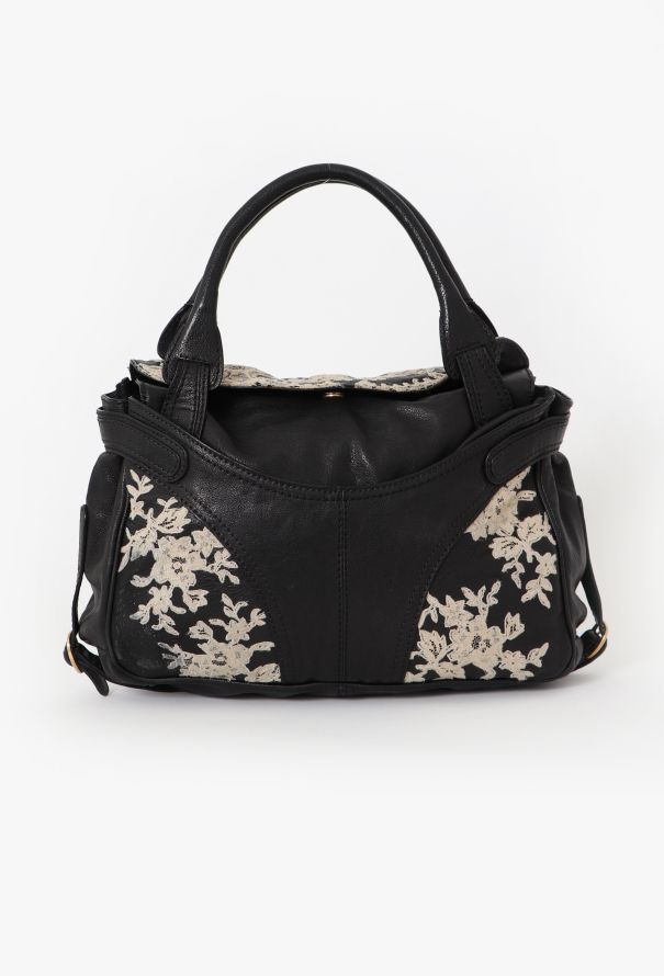 Valentino Urban Lace Satchel Bag