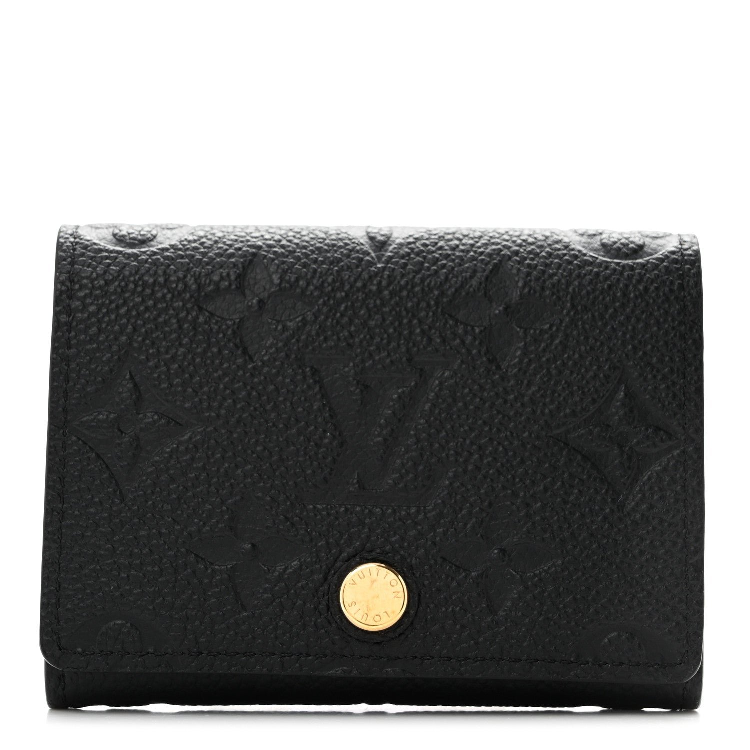 Louis Vuitton Empreinte Business Card Holder Black