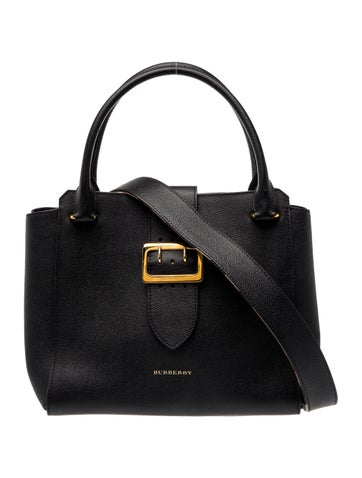 Leather Buckle Tote