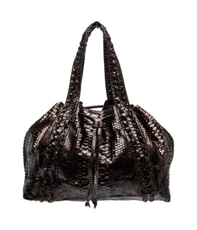 Nancy Gonzalez Gonzalez Python Shoulder Bag