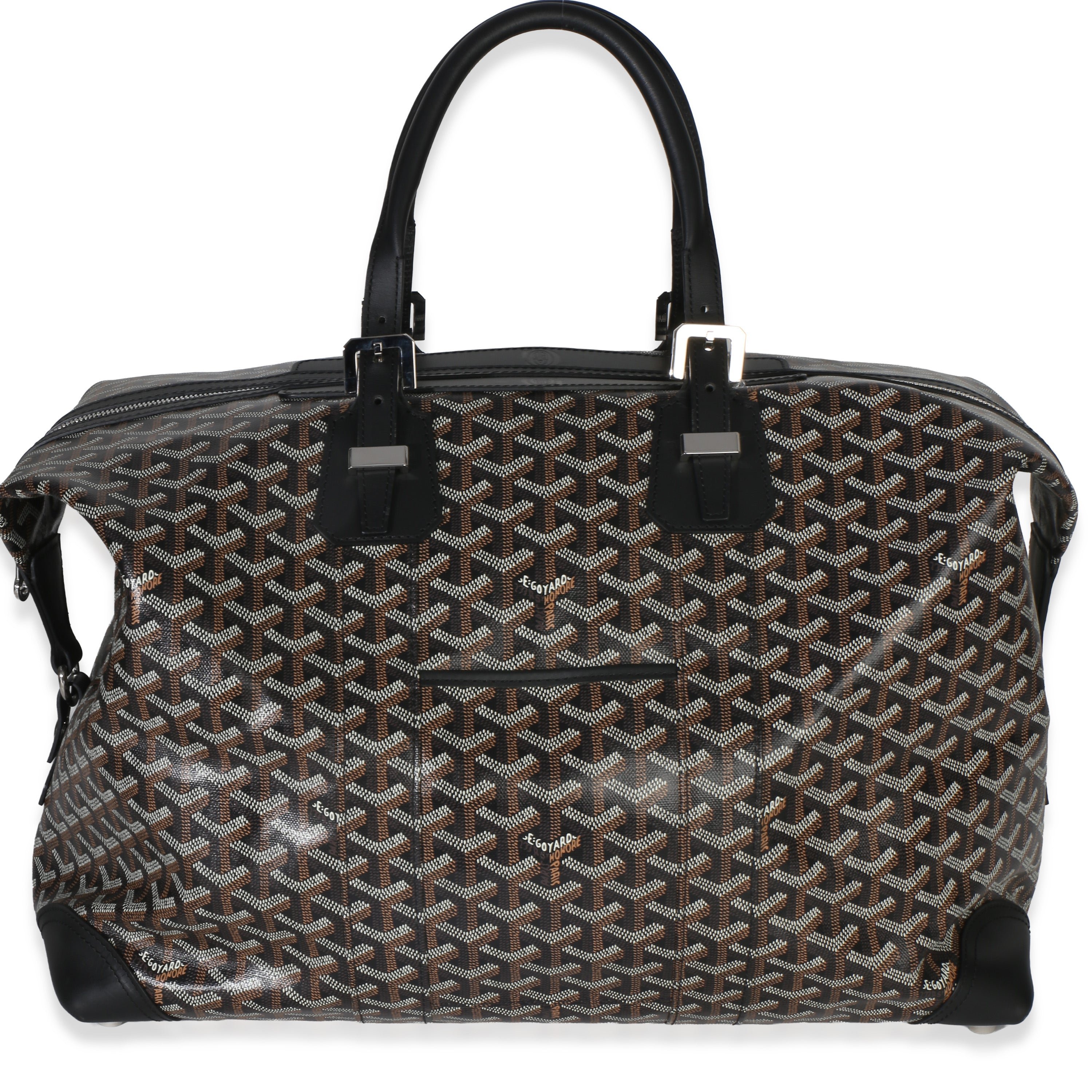 Black Goyardine Canvas Boeing 45