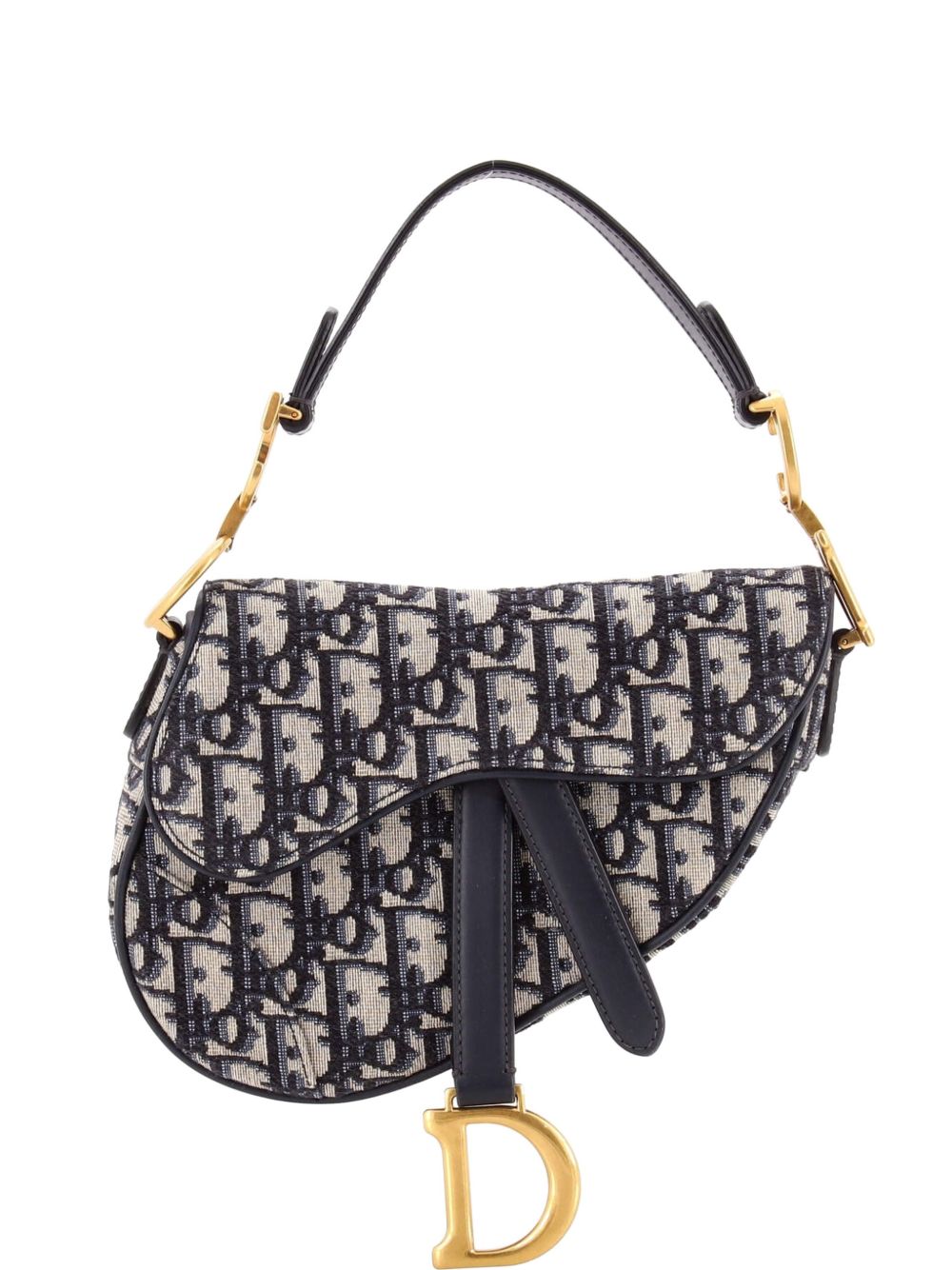 Saddle Handbag Oblique Canvas Mini shoulder bag