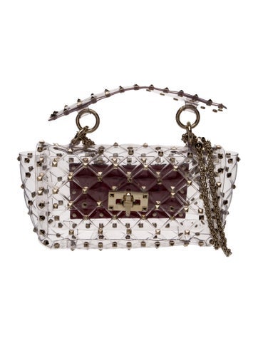 Rockstud Top Handle Bag