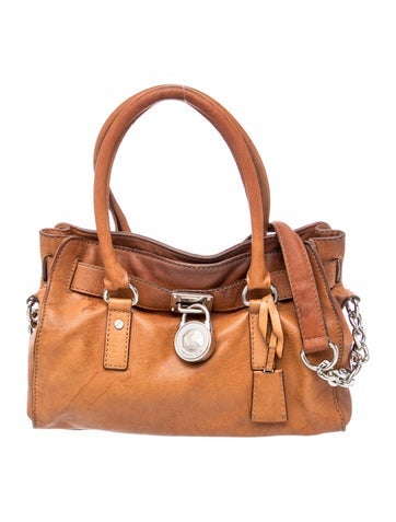 Leather Top Handle Bag