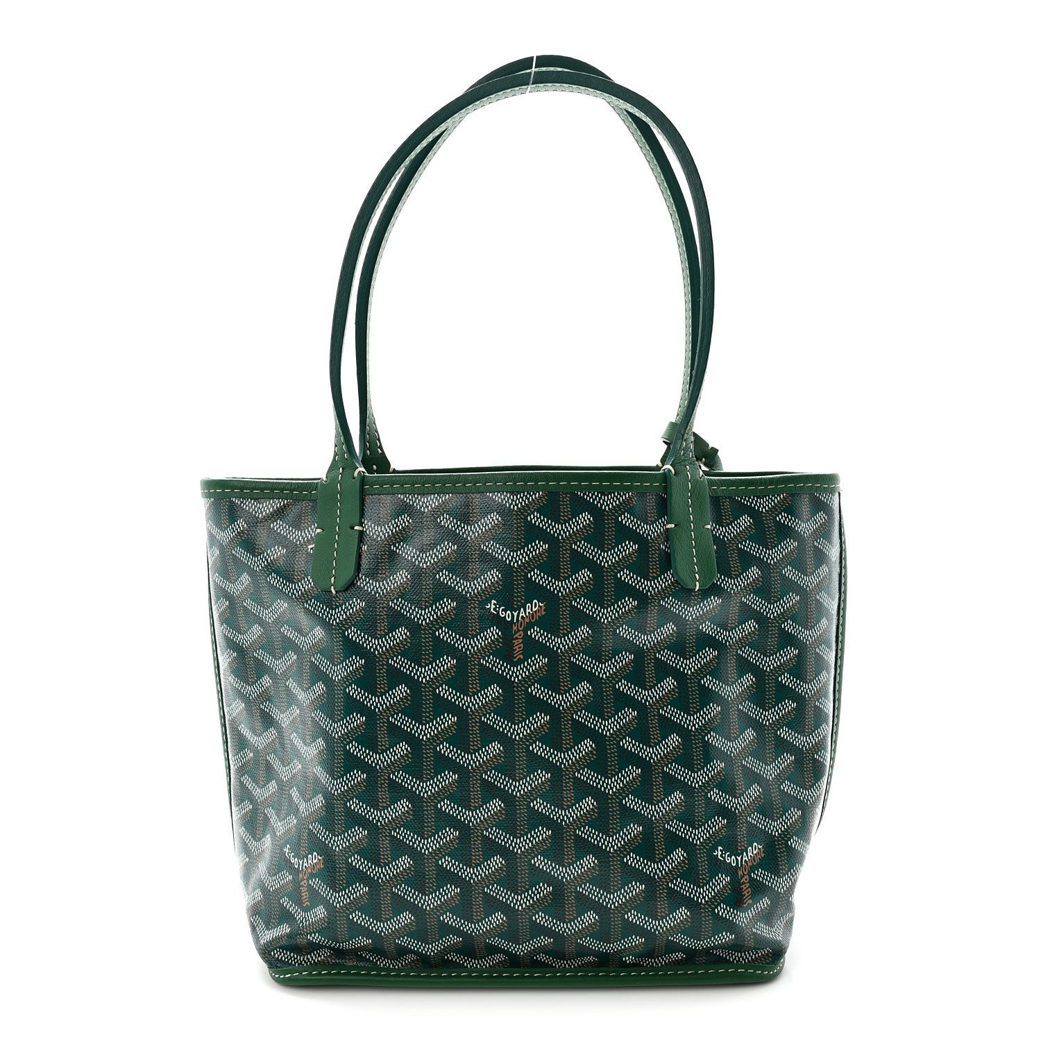 Goyard Goyardine Reversible Mini Anjou Green