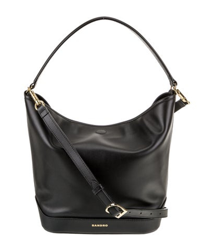 Sandro Leather Hobo