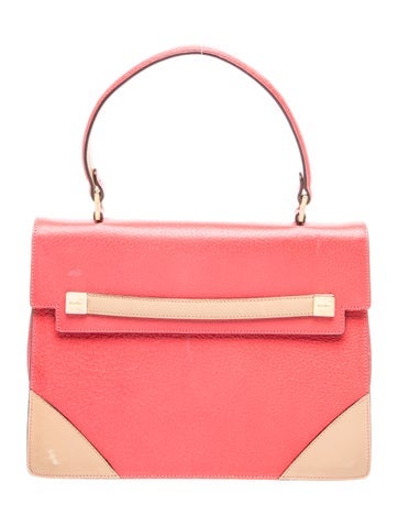 Max Mara Leather Top Handle Bag