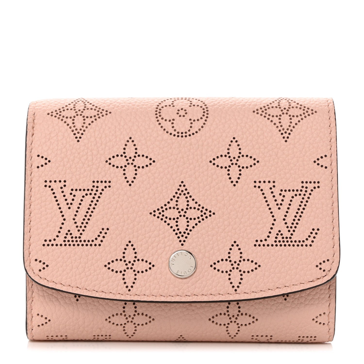 Louis Vuitton Mahina Iris Compact Wallet NM Magnolia