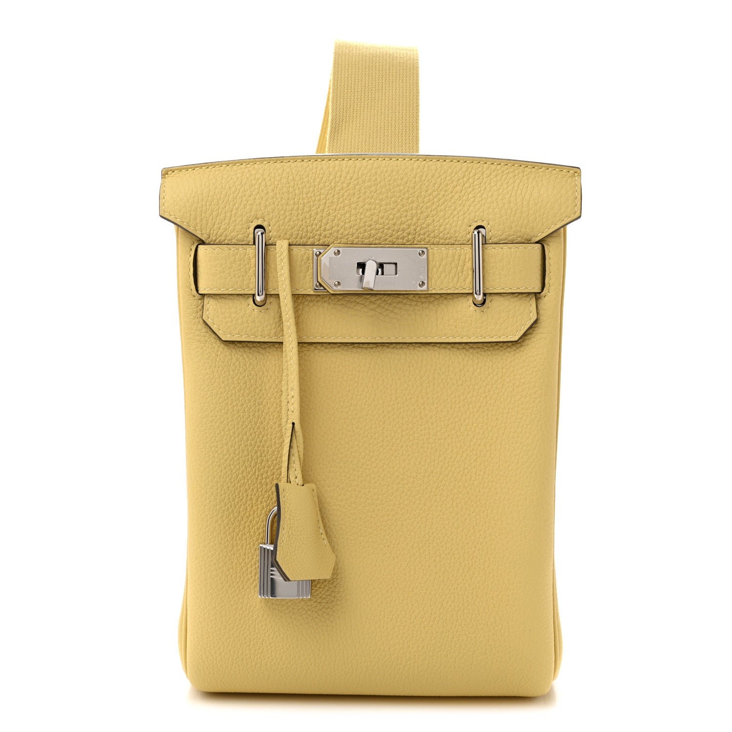 Hermes Togo Hac A Dos PM Backpack Jaune Poussin