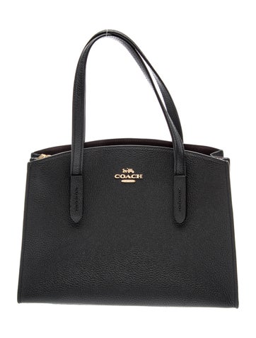 Leather Top Handle Bag