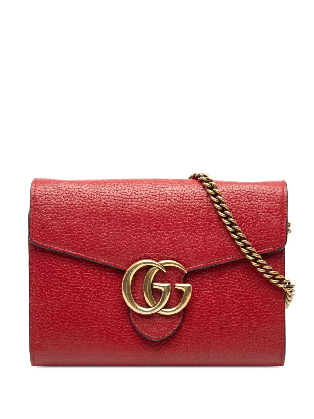 2016-2025 GG Marmont Leather Wallet on Chain crossbody bag