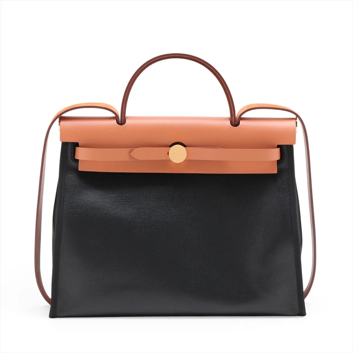 Hermès Herbag Zip PM Twirl Ash Berlinne x Vash Hunter Black Gold Metal Fittings