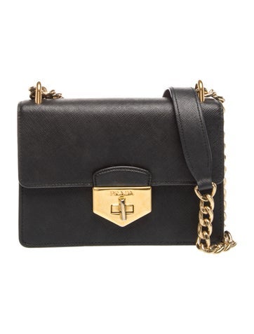 Saffiano Leather Shoulder Bag