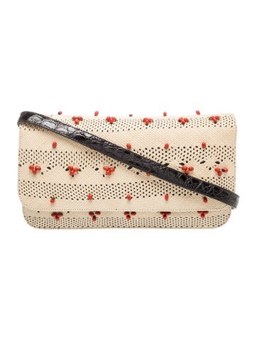 Raffia Shoulder Bag