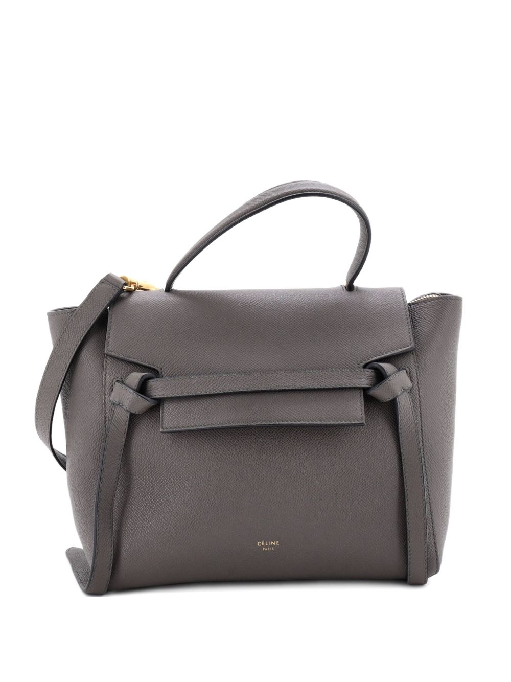 Belt Bag Textured Leather Micro satchel