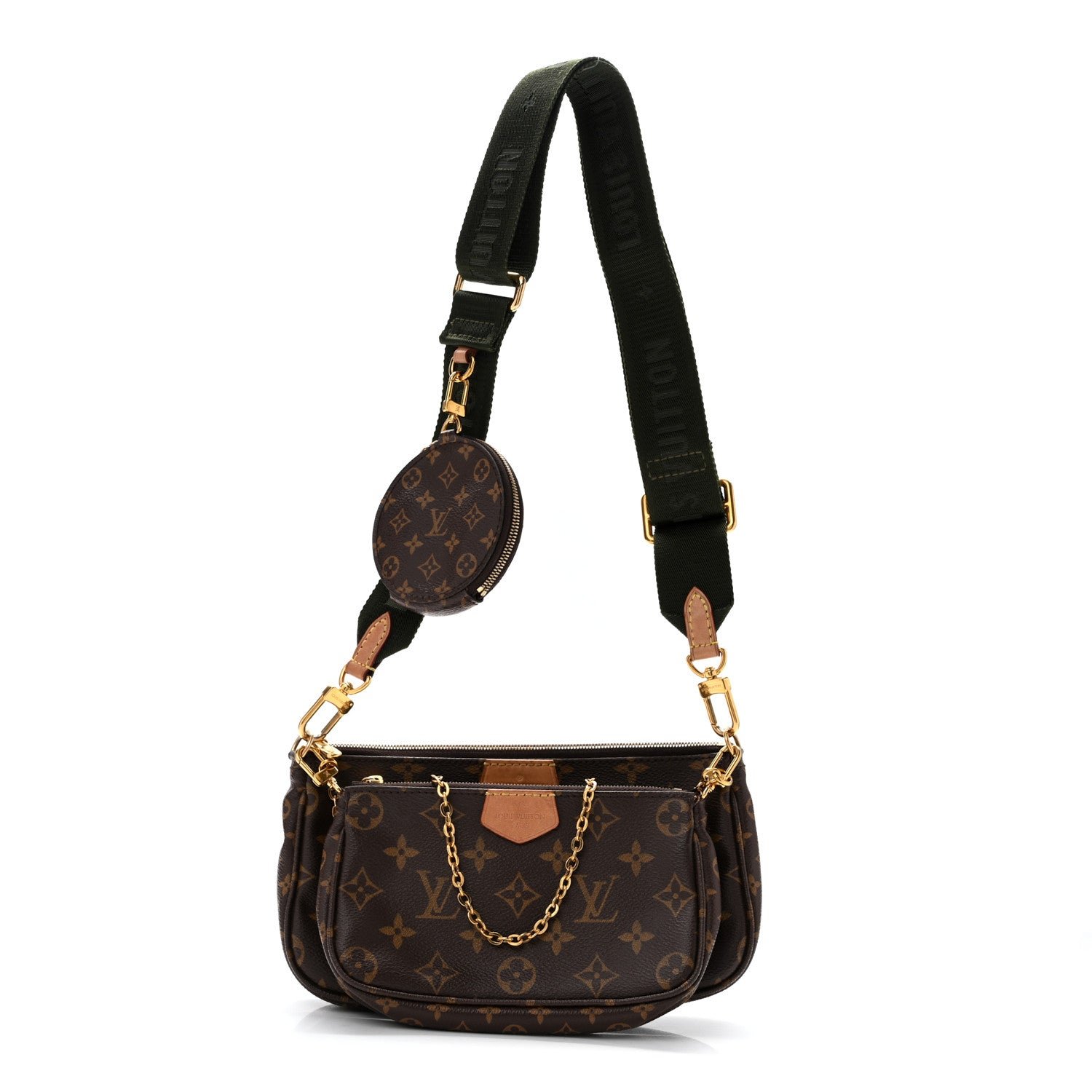 Louis Vuitton Monogram Multi Pochette Accessories Kaki