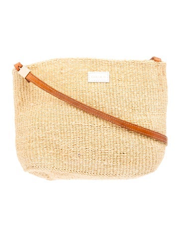 Raffia Crossbody Bag
