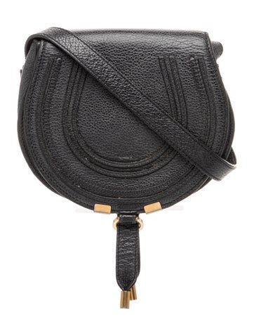 Leather Marcie Saddle Bag Small