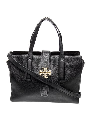 Leather Top Handle Bag