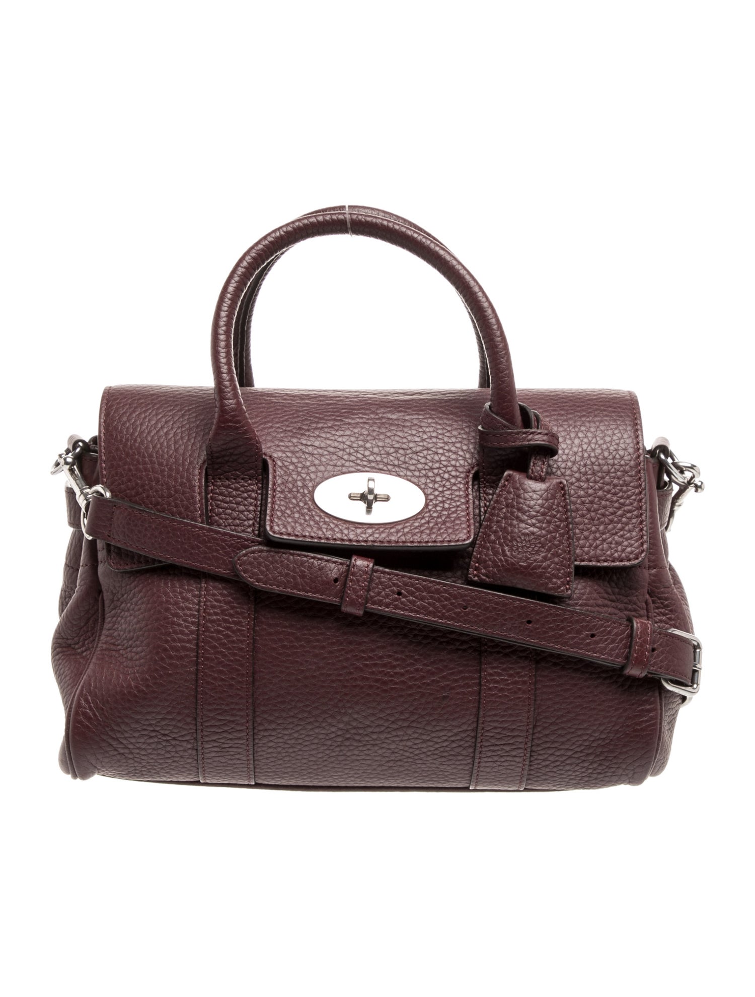 Leather Top Handle Bag