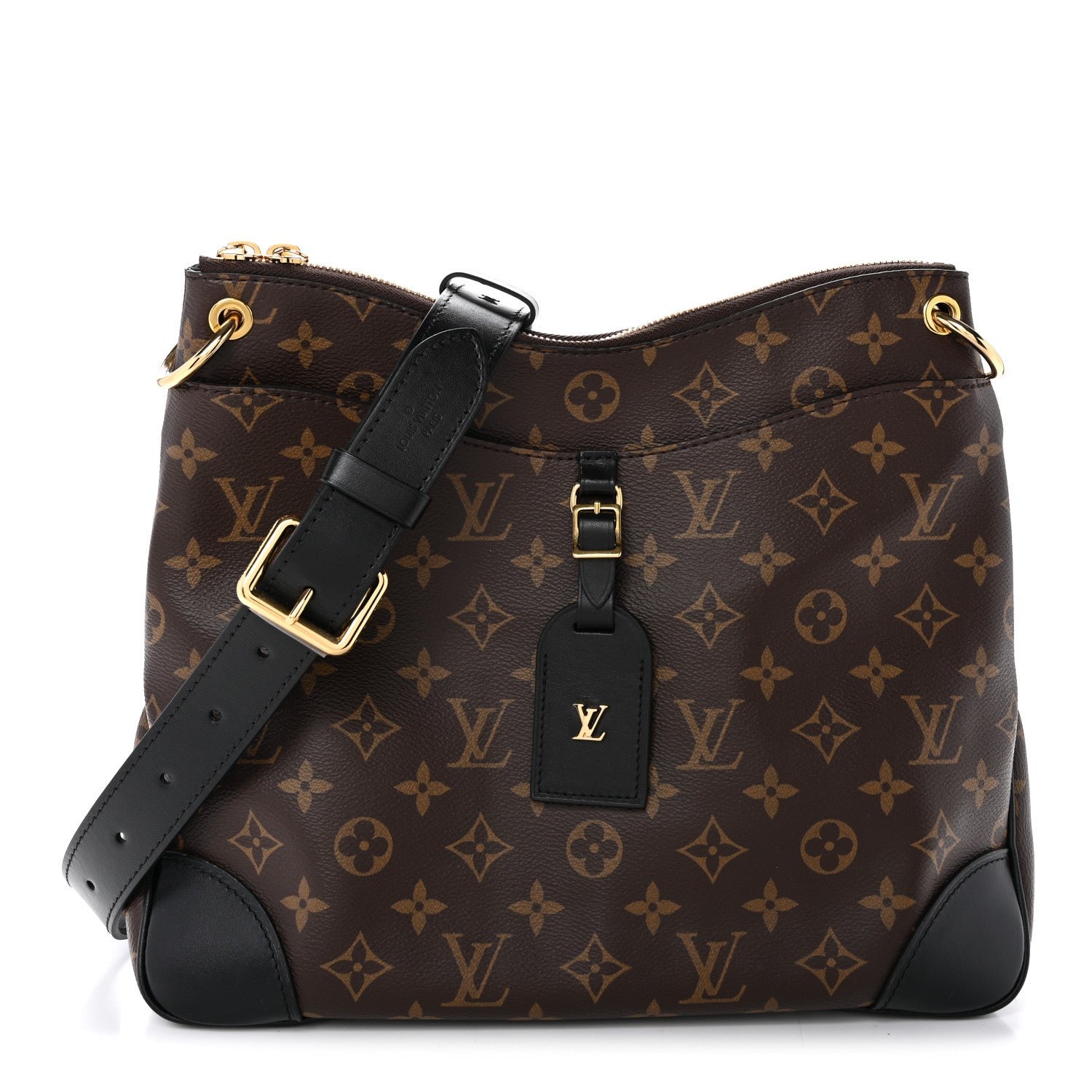 Louis Vuitton Louis Vuitton Monogram Odeon MM Black