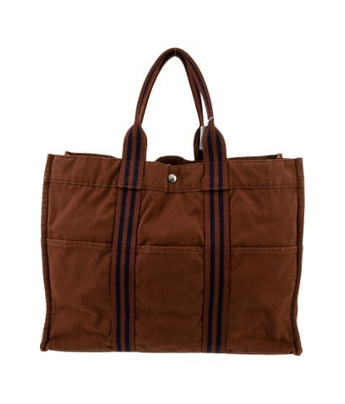 Hermes Toile Fourre Tout Gm