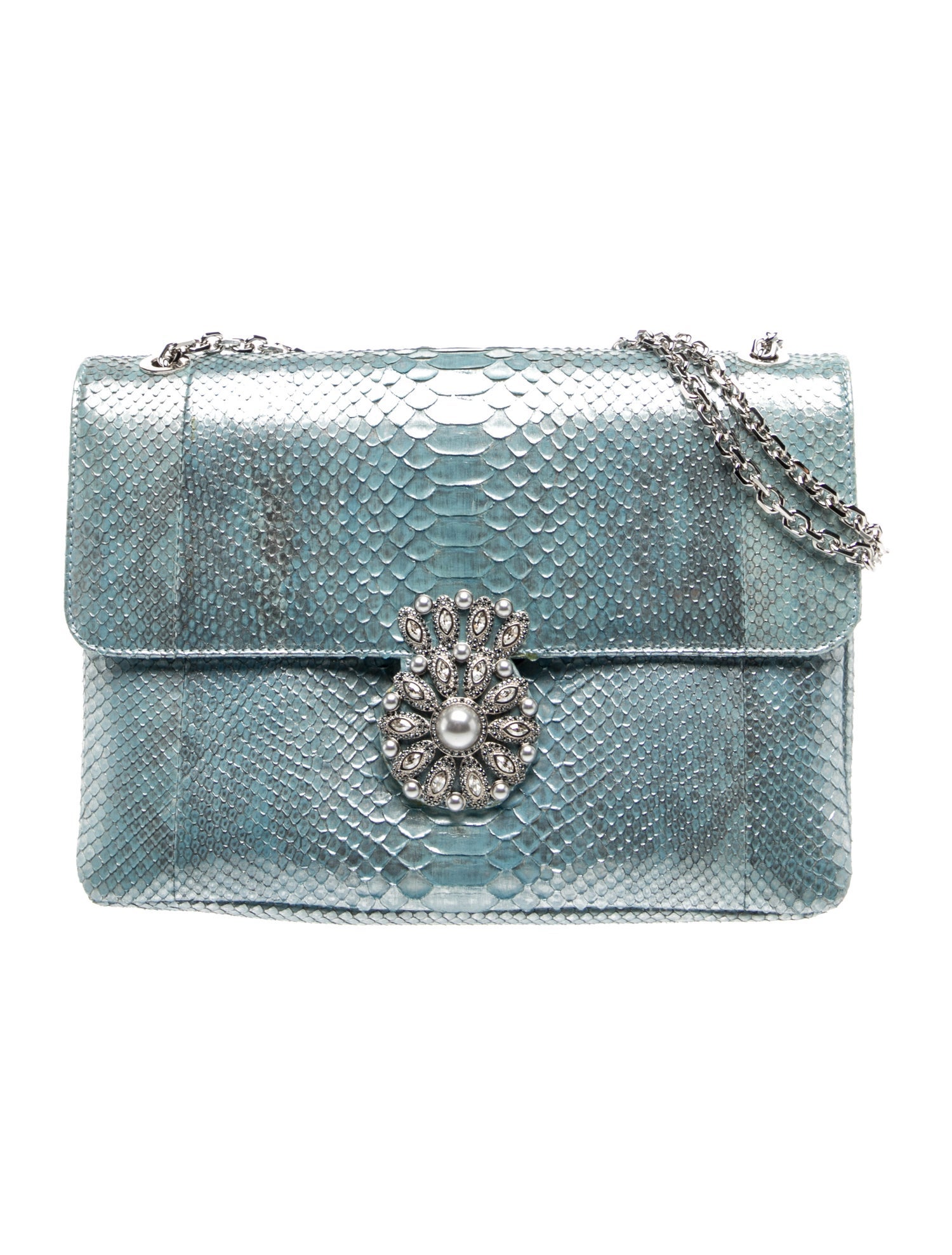 Snakeskin Shoulder Bag